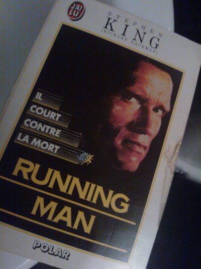 Livre Stephen King the running man